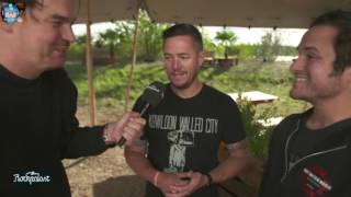 Thrice  Interview  Highfield Festival  19082016 [upl. by Domenico]