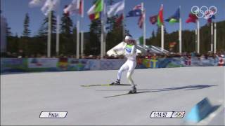 Hellner  Cross Country Skiing  Mens 30KM Pursuit  Vancouver 2010 Winter Olympic Games [upl. by Siblee]