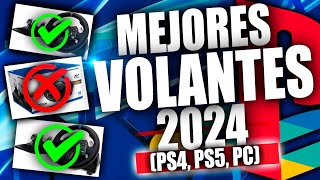 ✅️ MEJORES VOLANTES para CONSOLA PS5 PS4 y PC  GUIA de COMPRA 2024 🔥 [upl. by Nilat]