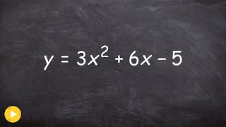 Solving a quadratic equation by completing the square [upl. by Anelrihs337]