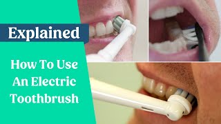 How To Use An Electric Toothbrush [upl. by Dorrie]