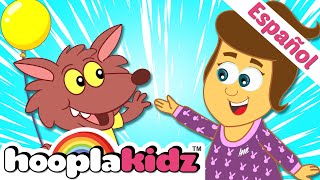 Canciones infantiles animadas  El Lobito Bueno  The Good Little Wolf  HooplaKidz en Español [upl. by Stetson296]