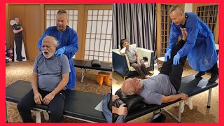 Chris Leong Treatment Neck and Lower Back Problems😱 [upl. by Telocin]