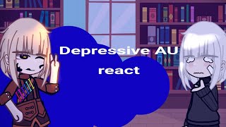 Depressive Ink AU React to Original  Part 1  Ft Ink and Error [upl. by Erasme]