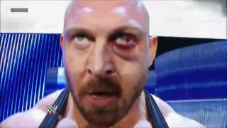 Ryback Entrance with Black Eye  WWE Smackdown 52512 [upl. by Yruj]