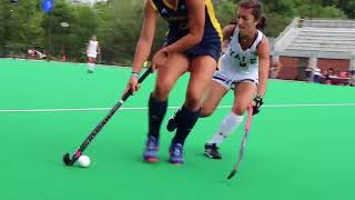 Sights and Sounds  QU Field Hockey vs Yale 9817 [upl. by Liesa]