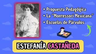 ESTEFANÍA CASTAÑEDA  Aportes a la Educación Fundación de los JARDÍNES DE NIÑOS [upl. by Aihcsrop]