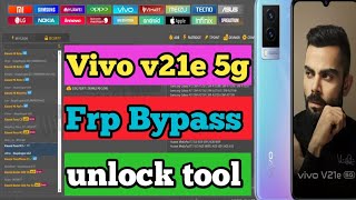 Vivo V21e 5G Frp Bypass unlock tool  all Vivo Frp unlock android 13 amp 14 solved 101 done [upl. by Jeanette380]