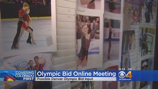 Public Input Wanted On Prospect Of Winter Olympics In Colorado [upl. by Yecaw]