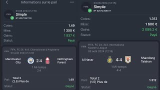 Comment Faire Une Montante avec 500F et gagner jusquà 150000F en 24H avec cette faille 1xbet [upl. by Wildon653]