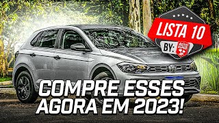 10 MELHORES CARROS PARA COMPRAR EM 2023 [upl. by Sarge580]