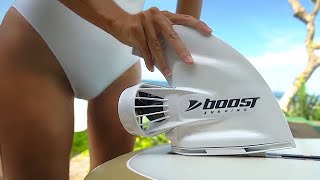 BOOSTSURF  Worlds First Electric Surfboard Fin [upl. by Leikeze565]