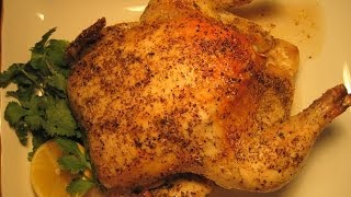 ROASTED CHICKEN ROTISSERIE  How to ROAST A WHOLE CHICKEN Recipe [upl. by Tade]