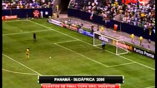 Panamá vs Sudáfrica 2005  Penales Copa Oro 2005  Cuartos de Final [upl. by Damal]