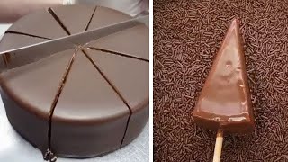 Super Moist Chocolate Cake Recipes  Perfect Dark Chocolate Cake Decorating Tutorial [upl. by Lytton]