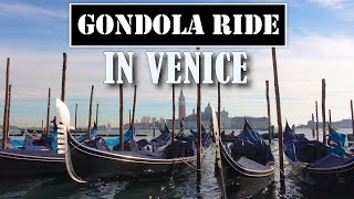 Gondola Boats Rides in Venice Italy [upl. by Portie]