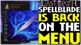 Pokerkids Mana Strike Spark Charge Spellblade Last Epoch Build Guide Showcase [upl. by Alekat247]