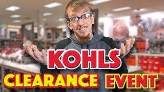 I Got FREE Shoes at the Kohls Clearance Event How to Find Items to Resell at Kohls [upl. by Assenov]