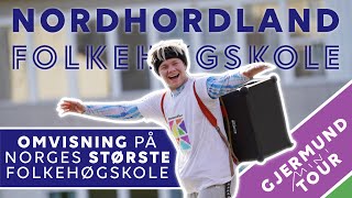 Gjermunds Mini Tour  Omvisning på Nordhordland Folkehøgskole [upl. by Alleuqahs98]