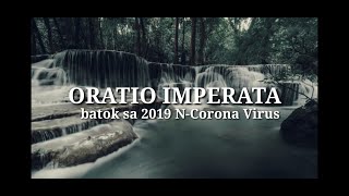 ORATIO IMPERATA batok sa 2019 NCorona Virus Hiligaynon [upl. by Nyret562]