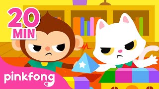 Be Nice with Friends  Good Manners  How to be a good friend  Pinkfong Songs for Children [upl. by Marozik729]