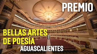 Fabian Espejel Sainz Premio Bellas Artes de Poesía Aguascalientes [upl. by Onoitna960]