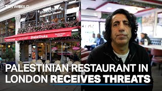 Palestinian restaurant in London faces threats amidst surging Islamophobia [upl. by Hoskinson]