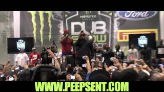 Compton Menace Brings out Game Nipsey Hussle and Mack 10 at The LA DUB Show [upl. by Bracci531]