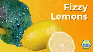 FiZZy Lemons 🍋  experiment  chemical reaction [upl. by Lamraj]