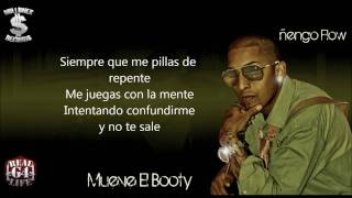 Ñengo Flow  Mueve El Booty  Letra 2011 HD [upl. by Drewett]