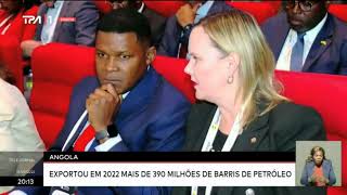 Petróleo  Representa 95 das exportações de Angola e 30 do PIB [upl. by Brnaby]