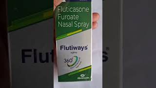 FLUTIWAYS NASAL SPRAY  USES SIDE EFFECTS AND BENEFITS  MEDICIN [upl. by Mitzie]