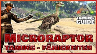 ★ ARK TAMING GUIDE ★ Der Microraptor und seine Fähigkeiten  ARK Survival Evolved  Doctendo [upl. by Neitsirk]