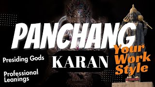 Panchang  KARAN  Presiding Gods Professional Leanings  Your Work Style [upl. by Madelaine]