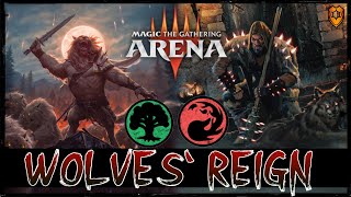 THE ETERNAL HUNT  MTG Arena  Gruul Werewolves Aggro ROTATION PROOF Wolf Ramp Standard Deck [upl. by Akiemaj]