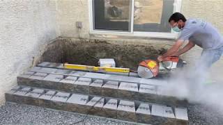 The Proper Way to Install a Paver Step [upl. by Johen722]