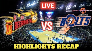 SAN MIGUEL VS MERALCO BOLTS  HIGHLIGHTS RECAP  November 19 2023  GAME UPDATES  PBA LIVE [upl. by Helban]