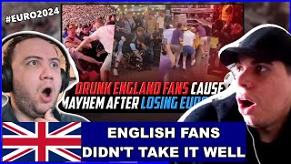 England Fans Brawl at Home and Abroad After Losing Euro 2024  TEACHER PAUL REACTS [upl. by Liagaba]