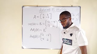 Find Adjoint of a Matrix in 30 Seconds😮 Matrices Class 12 Short Trick🙌  IIT JEE🎯  Vedantu JEE✌ [upl. by Enilrek196]