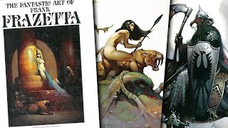 🔥Fantastic art of Frank Frazetta book 1 preview The master of fantasy art scifi amp beautiful girls [upl. by Retha399]