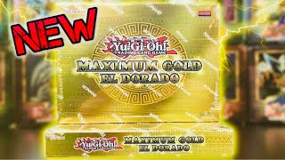 MAXIMUM GOLD EL DORADO IS HERE Opening YuGiOh Gold Series Boxes [upl. by Ingram229]