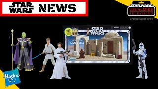 STAR WARS ACTION FIGURE NEWS ALL NEW TVC MOS EISLEY PLAYSET amp SHADOWS OF THE EMPIRE BLACK SERIES [upl. by Eihcir]