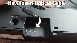 How to Put in an Optical Cable [upl. by Ylatan]