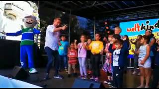 Weltpremiere Der neue AggiSong live beim Gummersbacher Weltkindertag 2019 [upl. by Nevla]