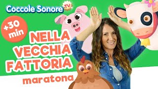 Nella Vecchia Fattoria  30 min di canzoni per bimbi  Coccole Sonore [upl. by Kara-Lynn]