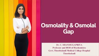 Osmolality and Osmolal Gap [upl. by Adnahs48]