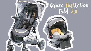 Graco FastAction 20 Travel System HowTo and Review [upl. by Atal]