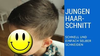 HAARE SELBER SCHNEIDEN für JUNGEN  MÄNNER [upl. by Anna-Maria181]