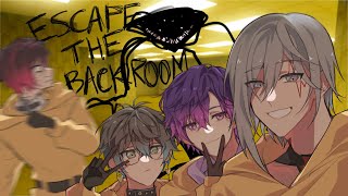 【ESCAPE THE BACKROOMS  LEAGUE】NIJI soft boys and fuufuuchan【NIJISANJI EN  Uki Violeta】 [upl. by Letitia]