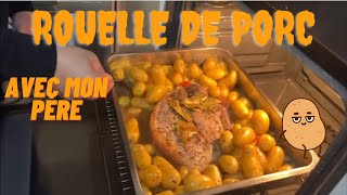 Je fais une Rouelle de porc avec mon Père [upl. by Grinnell]